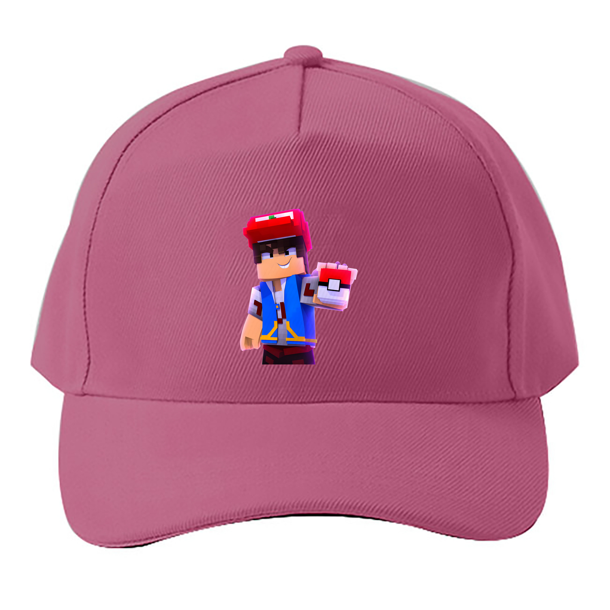 （画像用） マインクラフト ブロックの世界 Minecraft MC Block world ベースボールキャップ 綿100％ 男女兼用 帽子 スポーツ